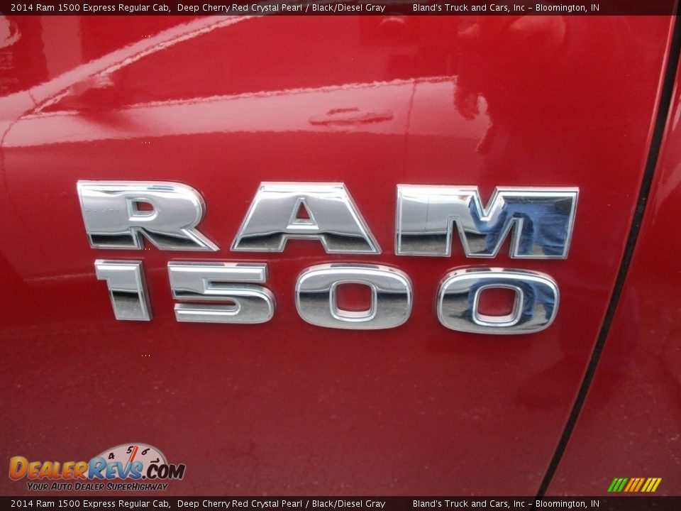 2014 Ram 1500 Express Regular Cab Deep Cherry Red Crystal Pearl / Black/Diesel Gray Photo #21