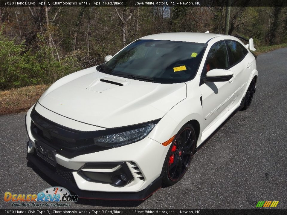 2020 Honda Civic Type R Championship White / Type R Red/Black Photo #3