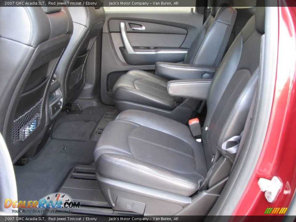2007 GMC Acadia SLT Red Jewel Tintcoat / Ebony Photo #11