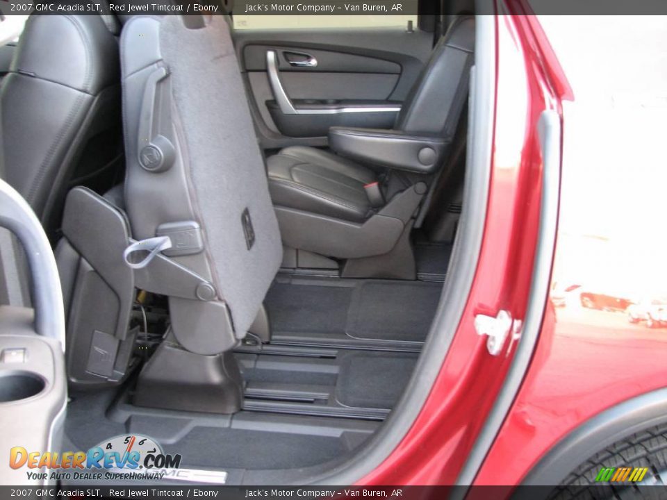 2007 GMC Acadia SLT Red Jewel Tintcoat / Ebony Photo #13
