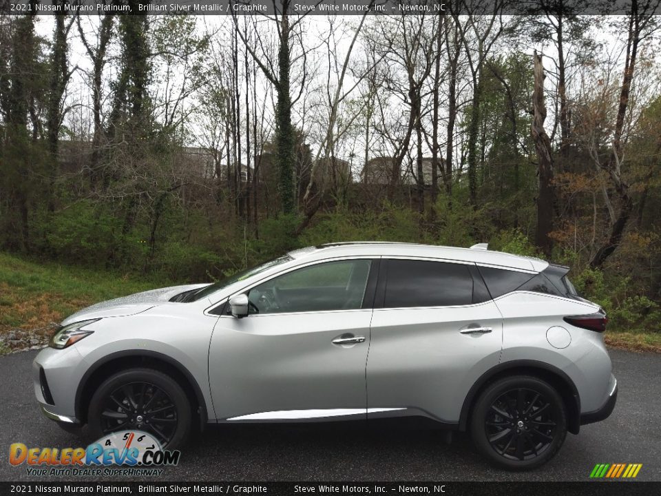 Brilliant Silver Metallic 2021 Nissan Murano Platinum Photo #1