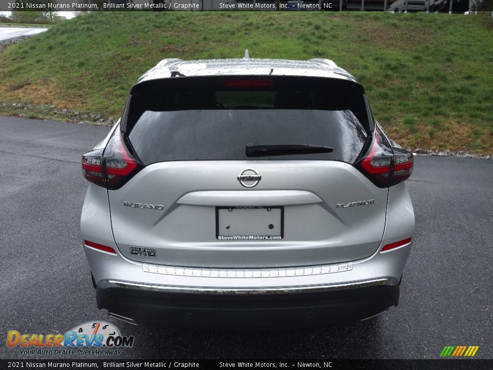 2021 Nissan Murano Platinum Brilliant Silver Metallic / Graphite Photo #8