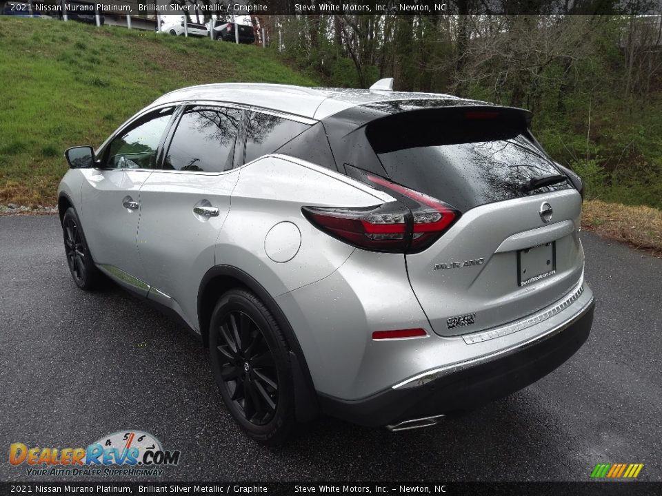 2021 Nissan Murano Platinum Brilliant Silver Metallic / Graphite Photo #9