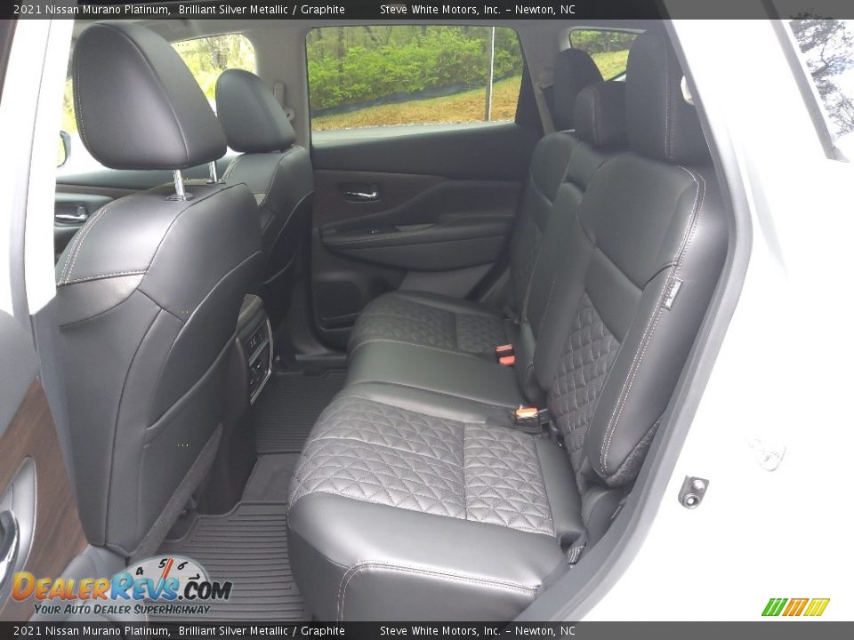 Rear Seat of 2021 Nissan Murano Platinum Photo #13