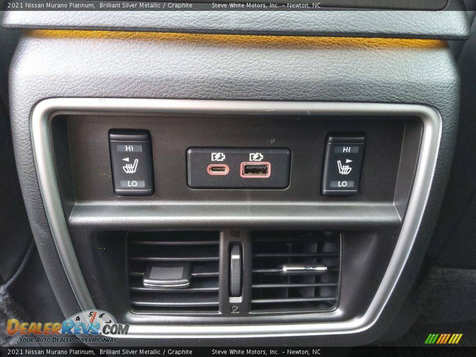 Controls of 2021 Nissan Murano Platinum Photo #14