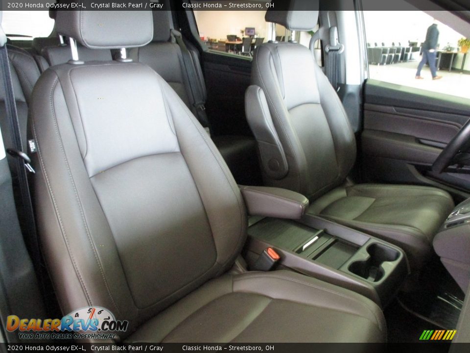 2020 Honda Odyssey EX-L Crystal Black Pearl / Gray Photo #18