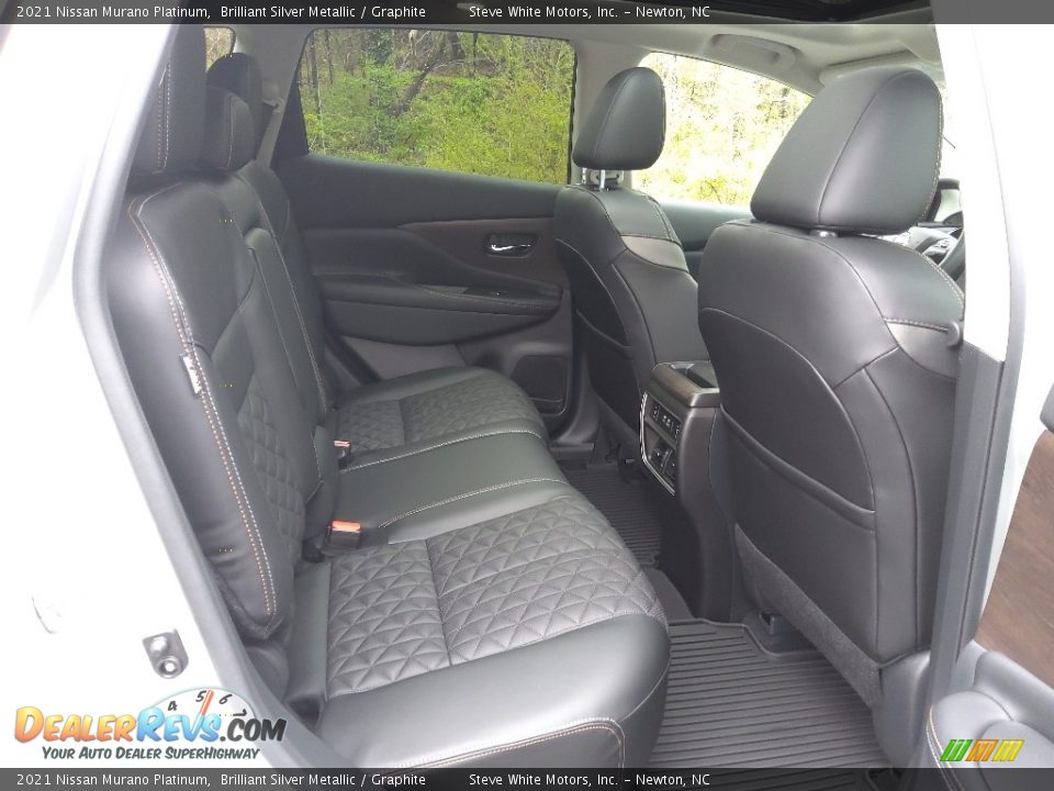 Rear Seat of 2021 Nissan Murano Platinum Photo #16