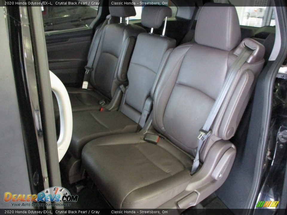 2020 Honda Odyssey EX-L Crystal Black Pearl / Gray Photo #24