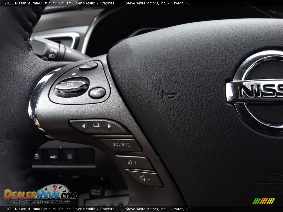 2021 Nissan Murano Platinum Steering Wheel Photo #20