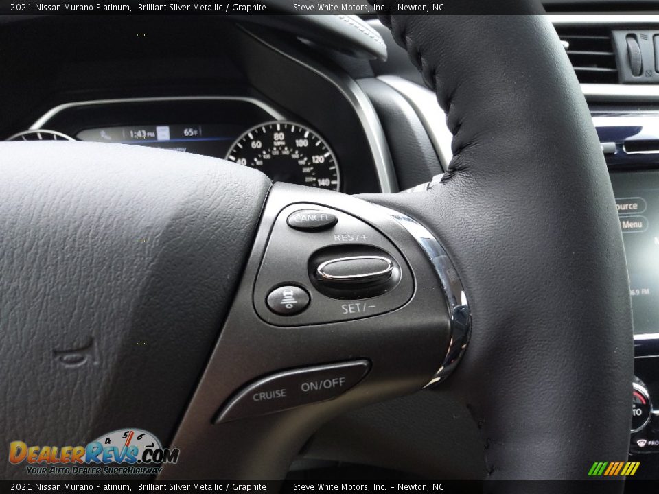 2021 Nissan Murano Platinum Steering Wheel Photo #21