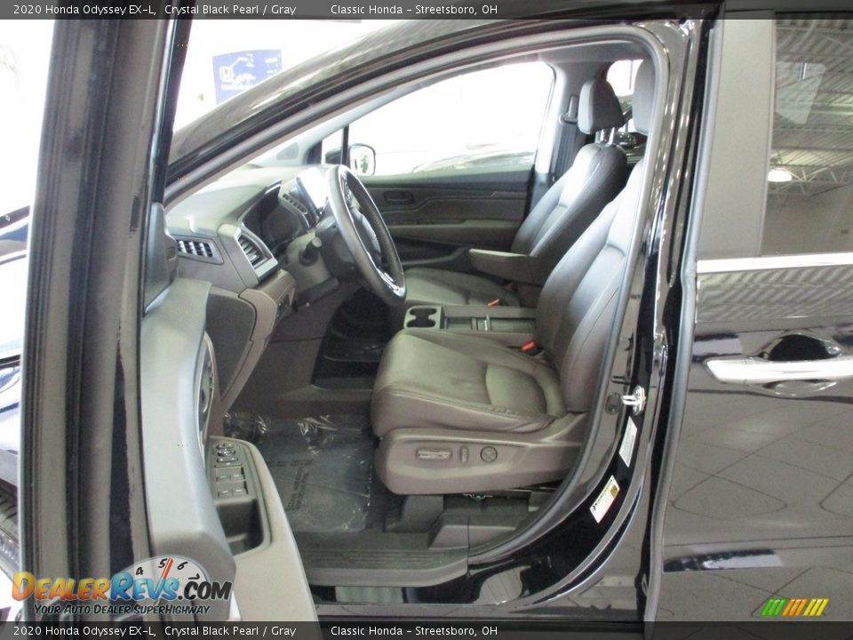 2020 Honda Odyssey EX-L Crystal Black Pearl / Gray Photo #27