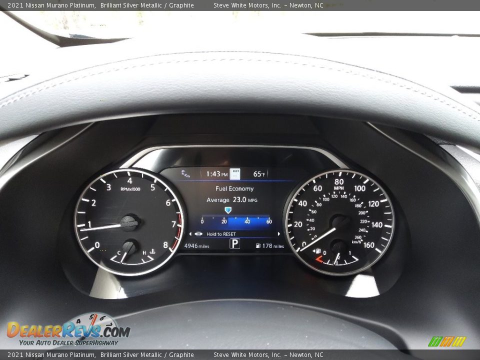 2021 Nissan Murano Platinum Gauges Photo #22