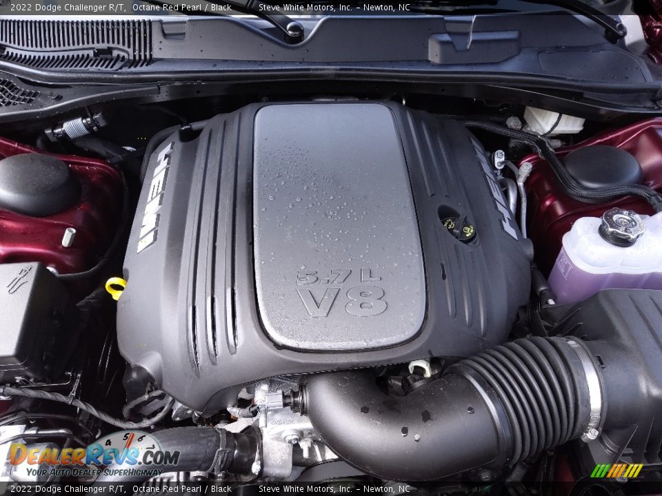 2022 Dodge Challenger R/T 5.7 Liter HEMI OHV 16-Valve VVT V8 Engine Photo #9