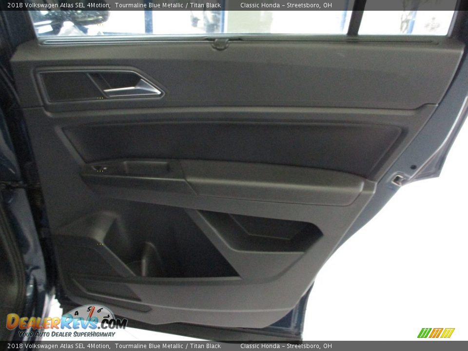 2018 Volkswagen Atlas SEL 4Motion Tourmaline Blue Metallic / Titan Black Photo #18