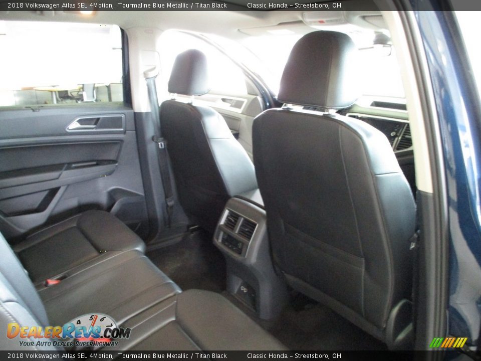 2018 Volkswagen Atlas SEL 4Motion Tourmaline Blue Metallic / Titan Black Photo #19