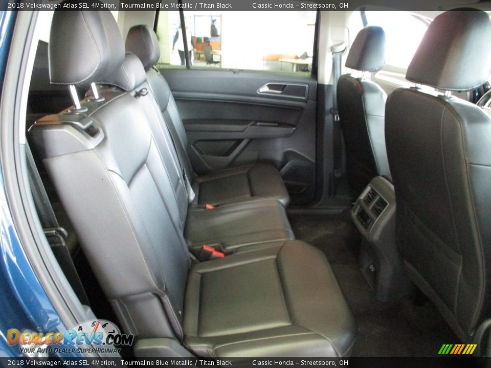 2018 Volkswagen Atlas SEL 4Motion Tourmaline Blue Metallic / Titan Black Photo #20