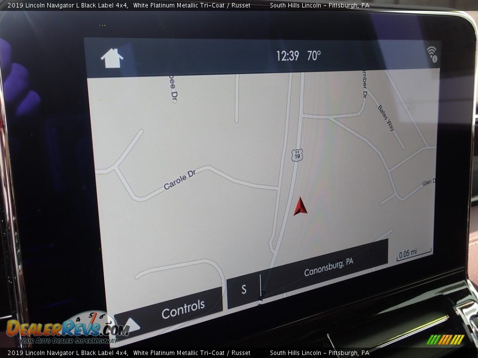 Navigation of 2019 Lincoln Navigator L Black Label 4x4 Photo #21
