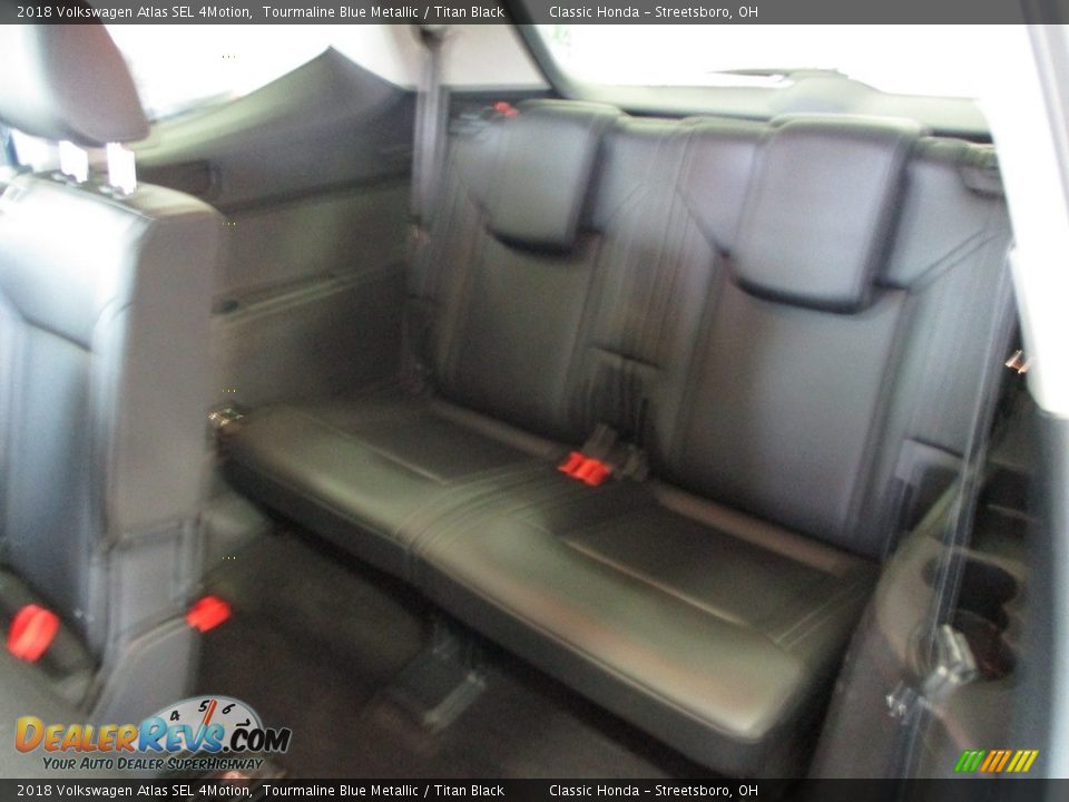 2018 Volkswagen Atlas SEL 4Motion Tourmaline Blue Metallic / Titan Black Photo #26