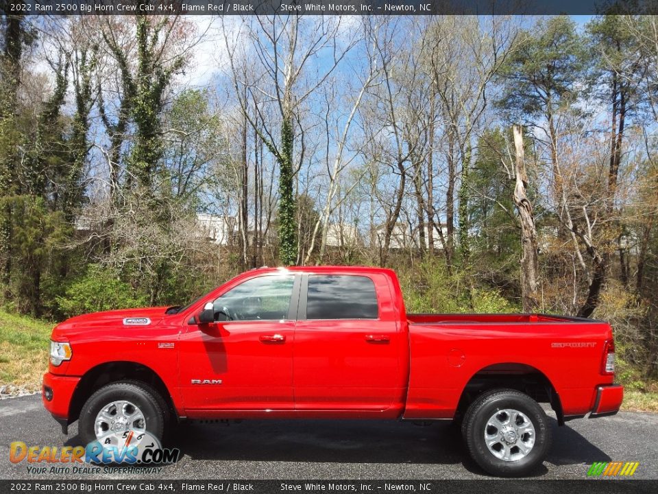 Flame Red 2022 Ram 2500 Big Horn Crew Cab 4x4 Photo #1