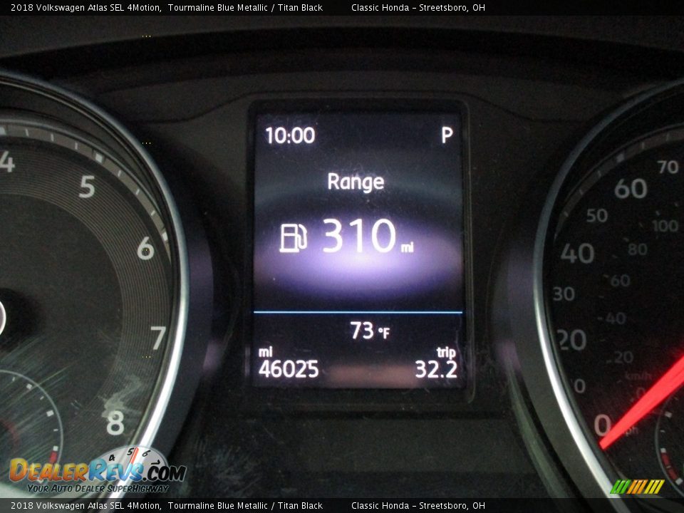 2018 Volkswagen Atlas SEL 4Motion Tourmaline Blue Metallic / Titan Black Photo #33