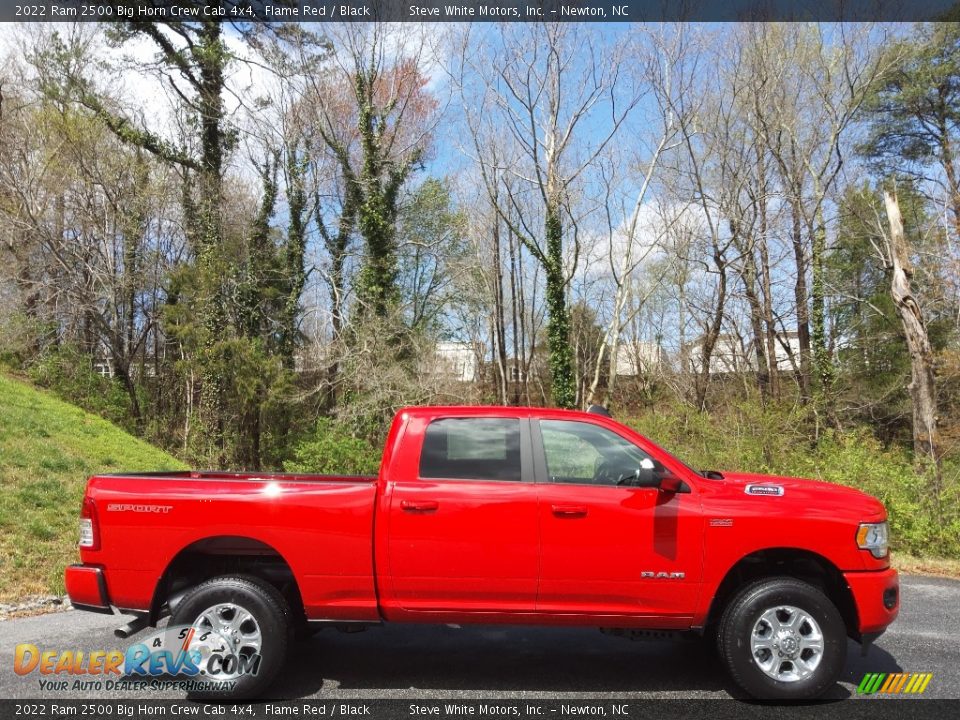 Flame Red 2022 Ram 2500 Big Horn Crew Cab 4x4 Photo #5