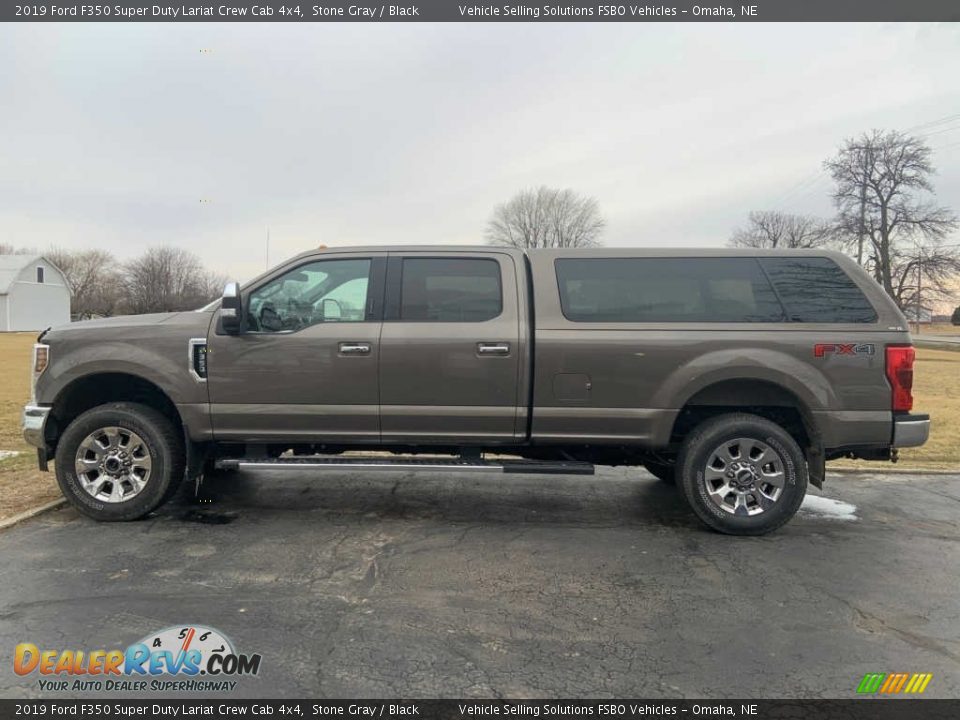 Stone Gray 2019 Ford F350 Super Duty Lariat Crew Cab 4x4 Photo #1