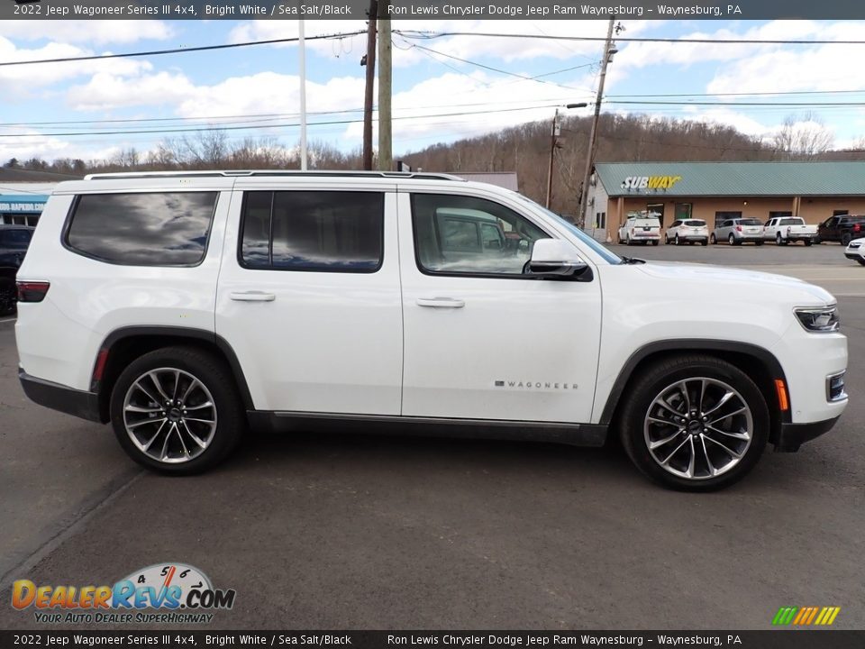 Bright White 2022 Jeep Wagoneer Series III 4x4 Photo #7