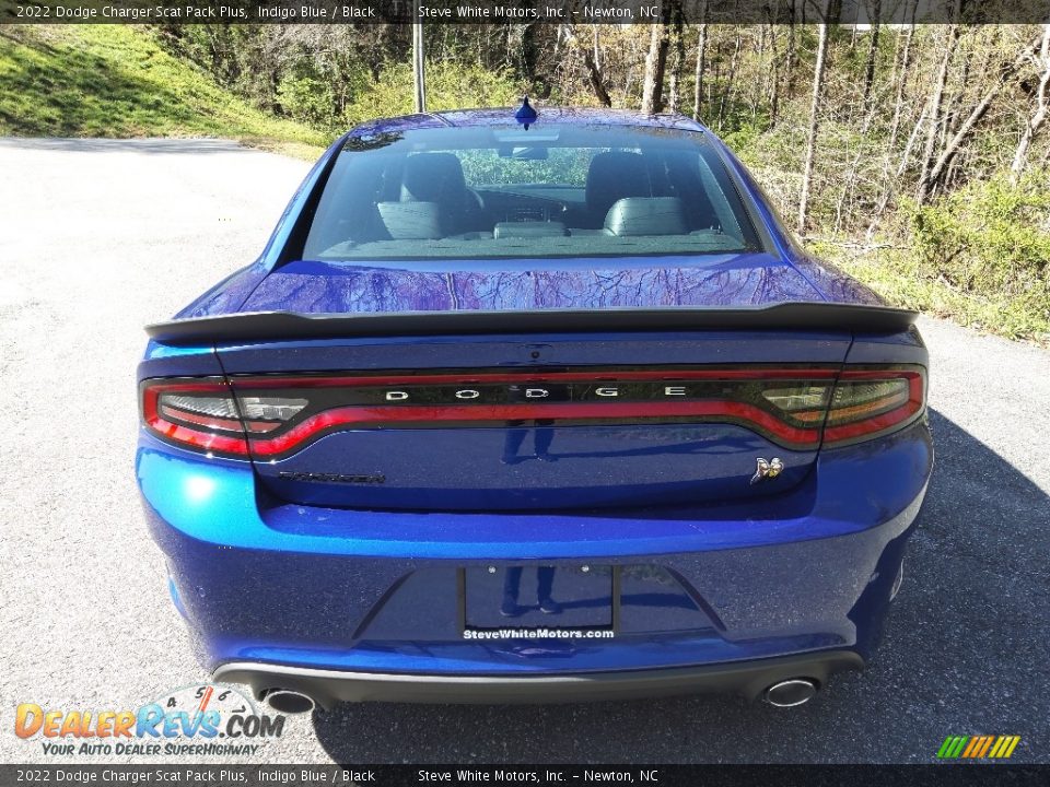 2022 Dodge Charger Scat Pack Plus Indigo Blue / Black Photo #7