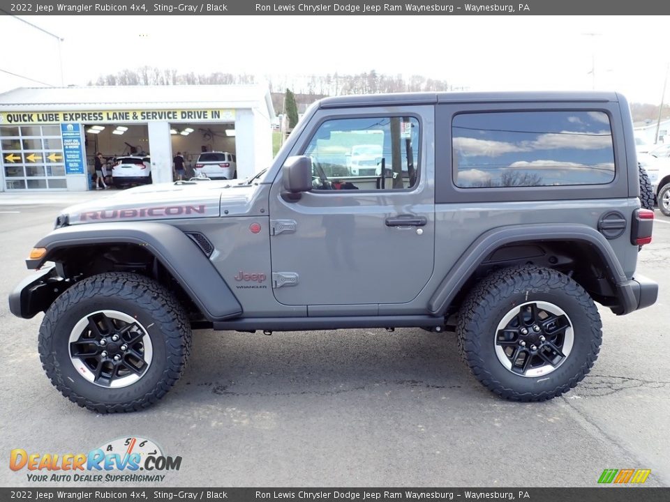 Sting-Gray 2022 Jeep Wrangler Rubicon 4x4 Photo #2