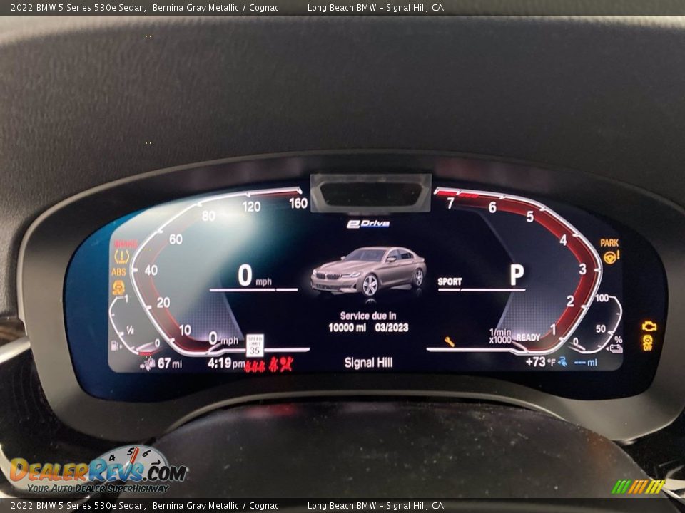 2022 BMW 5 Series 530e Sedan Gauges Photo #17