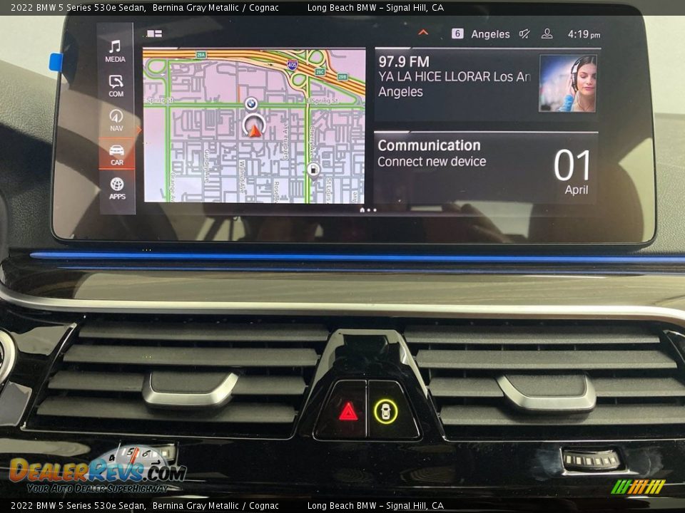 Navigation of 2022 BMW 5 Series 530e Sedan Photo #18