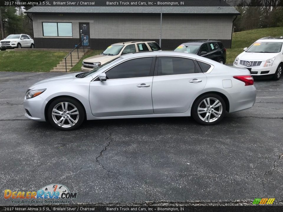 Brilliant Silver 2017 Nissan Altima 3.5 SL Photo #1