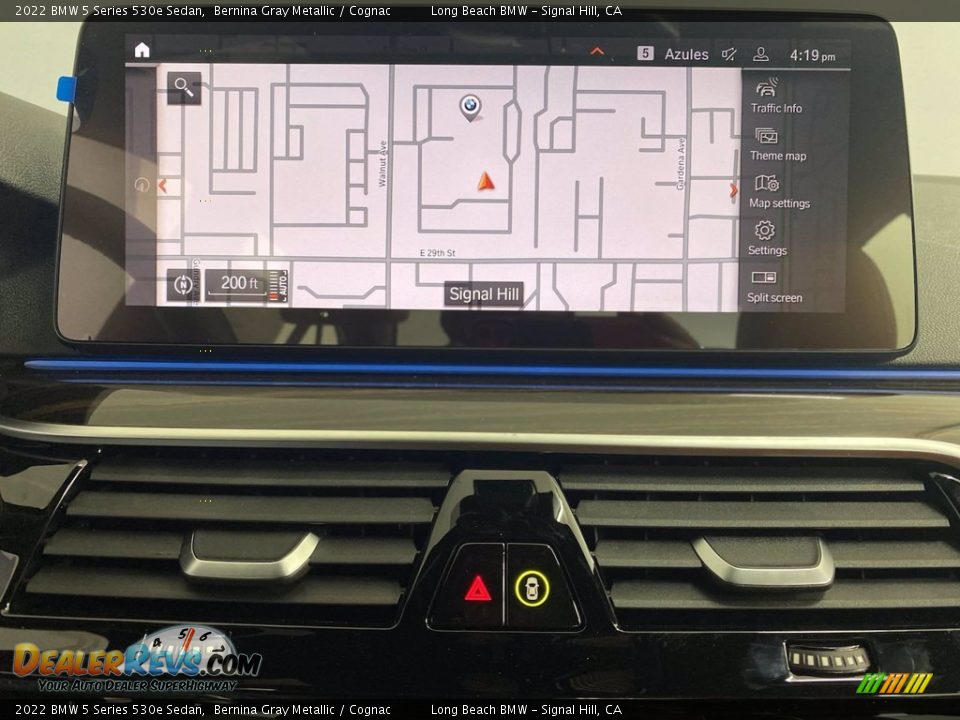 Navigation of 2022 BMW 5 Series 530e Sedan Photo #19