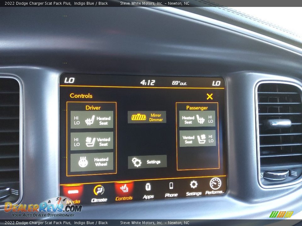 Controls of 2022 Dodge Charger Scat Pack Plus Photo #23