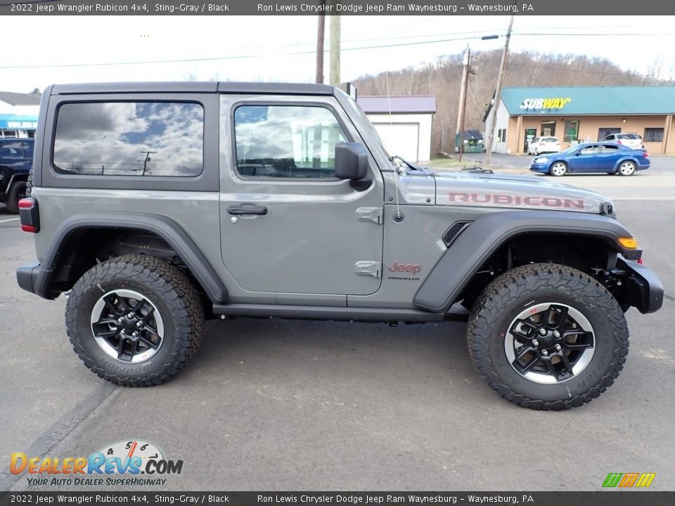 Sting-Gray 2022 Jeep Wrangler Rubicon 4x4 Photo #7