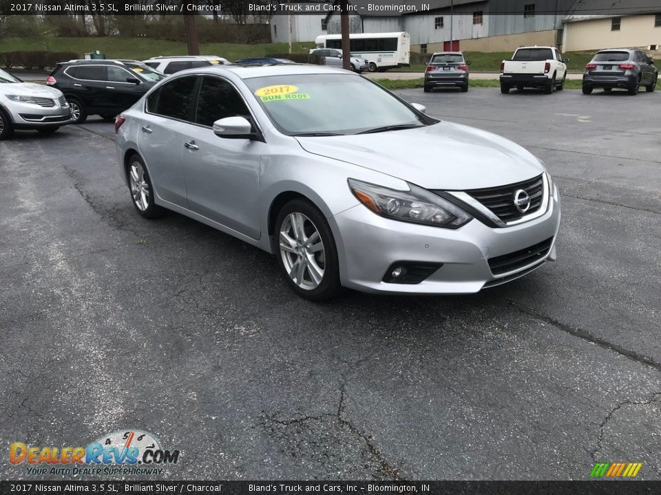 Brilliant Silver 2017 Nissan Altima 3.5 SL Photo #4
