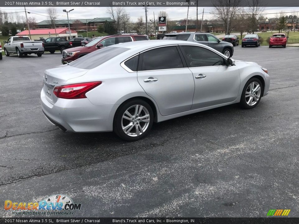 Brilliant Silver 2017 Nissan Altima 3.5 SL Photo #6