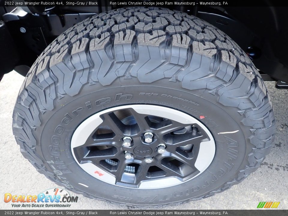 2022 Jeep Wrangler Rubicon 4x4 Wheel Photo #10