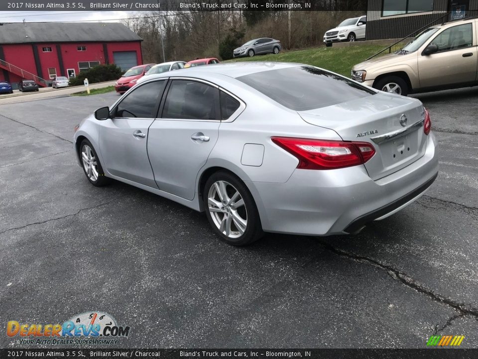 2017 Nissan Altima 3.5 SL Brilliant Silver / Charcoal Photo #8