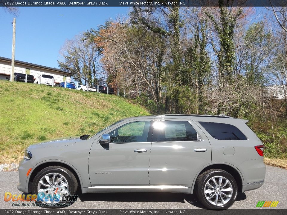 2022 Dodge Durango Citadel AWD Destroyer Gray / Black Photo #1