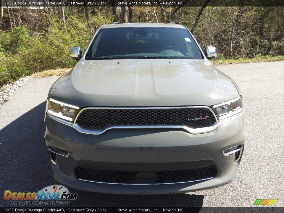 2022 Dodge Durango Citadel AWD Destroyer Gray / Black Photo #3