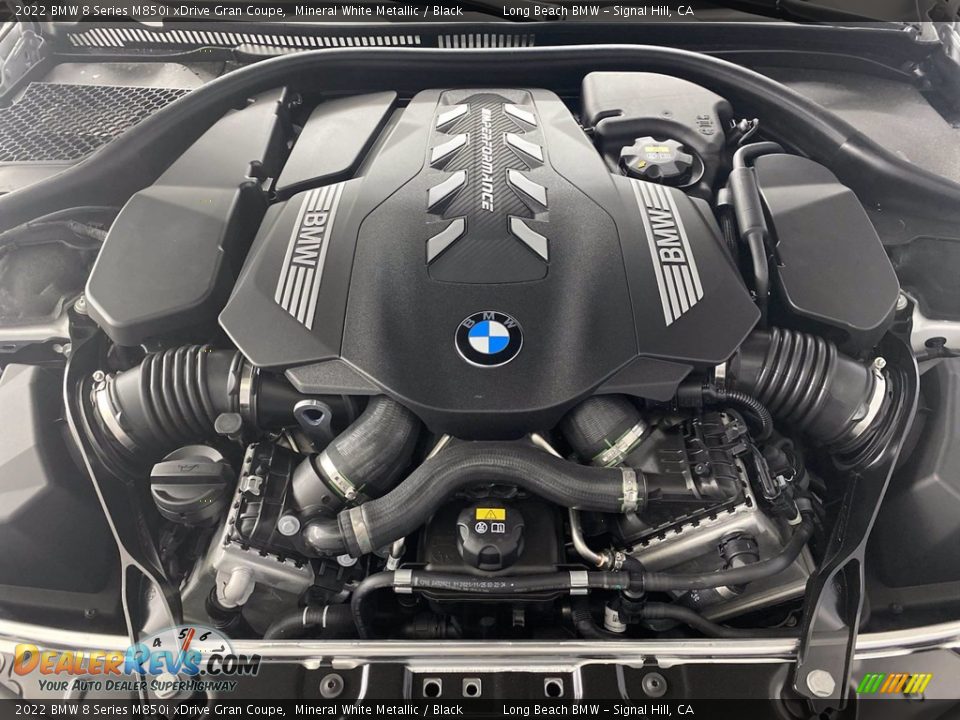 2022 BMW 8 Series M850i xDrive Gran Coupe 4.4 Liter M TwinPower Turbocharged DOHC 32-Valve VVT V8 Engine Photo #9