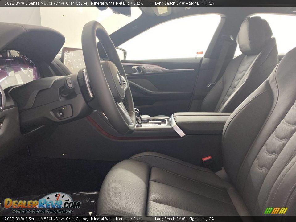 Front Seat of 2022 BMW 8 Series M850i xDrive Gran Coupe Photo #13