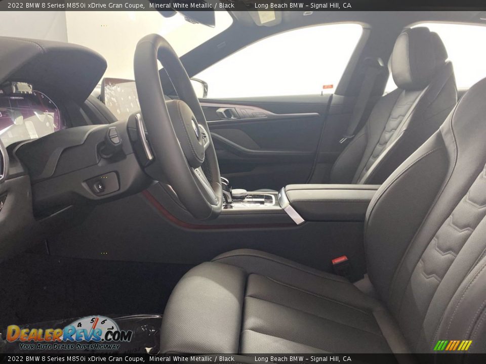 Front Seat of 2022 BMW 8 Series M850i xDrive Gran Coupe Photo #13