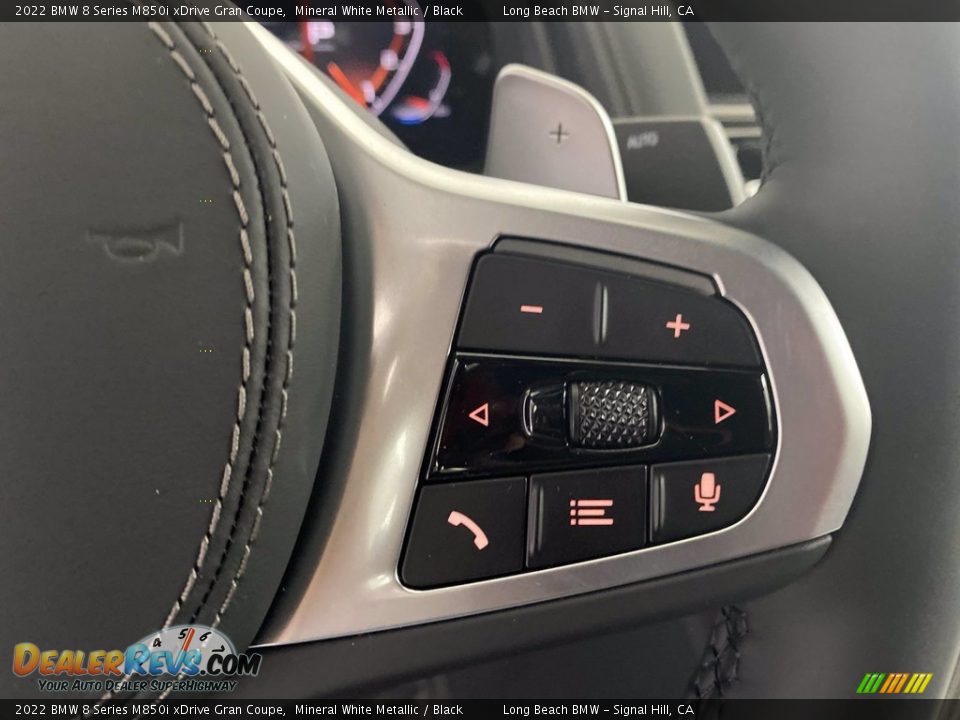 2022 BMW 8 Series M850i xDrive Gran Coupe Steering Wheel Photo #16