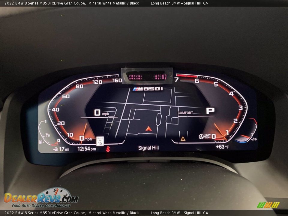 2022 BMW 8 Series M850i xDrive Gran Coupe Gauges Photo #17