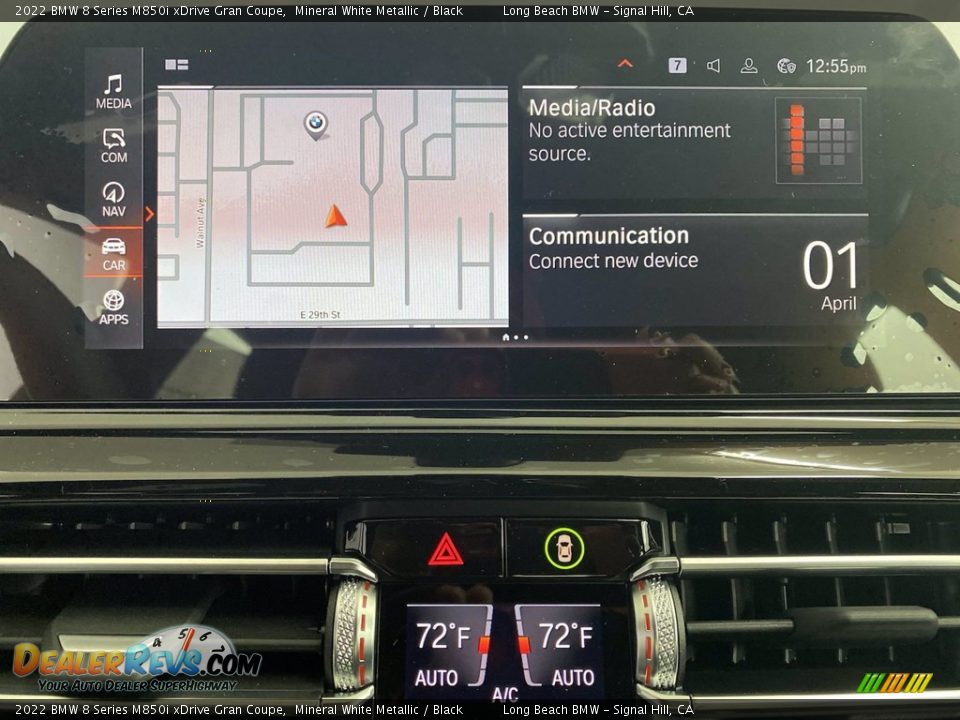 Navigation of 2022 BMW 8 Series M850i xDrive Gran Coupe Photo #18
