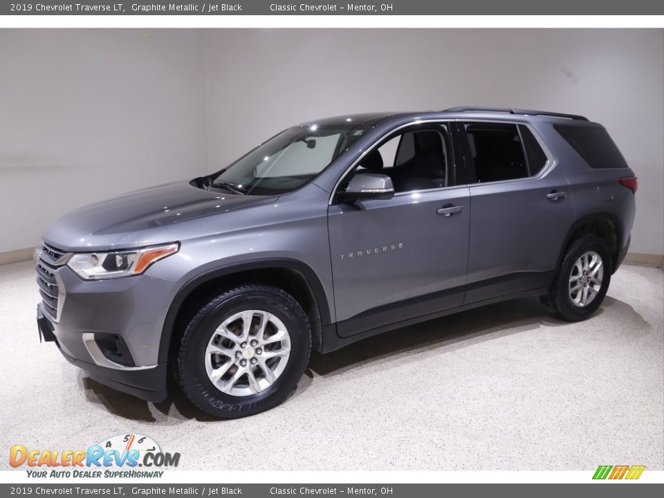 2019 Chevrolet Traverse LT Graphite Metallic / Jet Black Photo #3