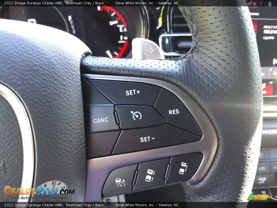 2022 Dodge Durango Citadel AWD Steering Wheel Photo #22