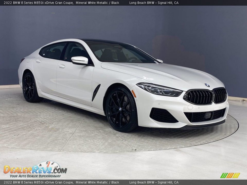 Front 3/4 View of 2022 BMW 8 Series M850i xDrive Gran Coupe Photo #27
